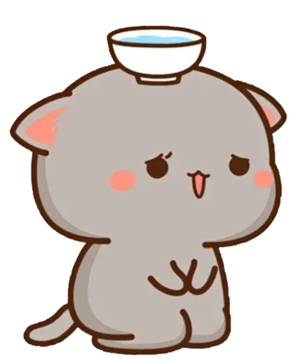 Cutie Cat sticker 8
