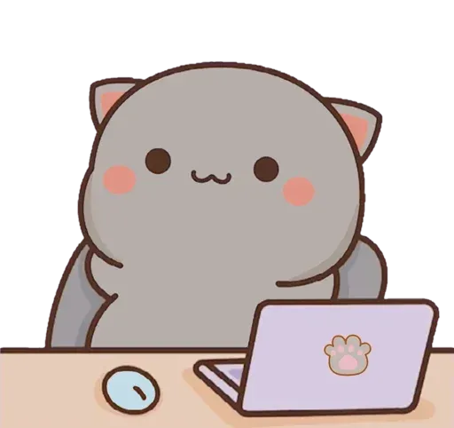 Cutie Cat sticker 72