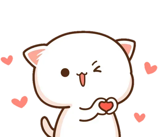 Cutie Cat sticker 76