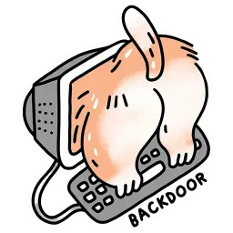 За шторкой Telegram sticker pack