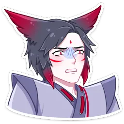Тёмный Хидэ Лана Моргана sticker 3