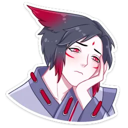 Тёмный Хидэ Лана Моргана sticker 4