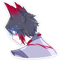 Тёмный Хидэ Лана Моргана sticker 9