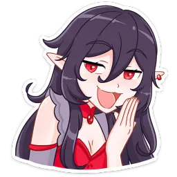 Тёмная Айрис sticker 2