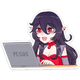 Тёмная Айрис sticker 11