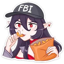 Тёмная Айрис sticker 12