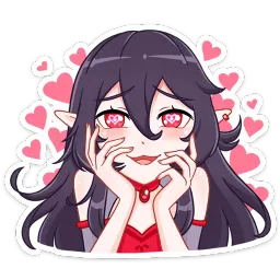 Тёмная Айрис sticker 9