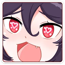 Тёмная Айрис sticker 10