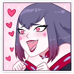 Тёмная Мари sticker 2