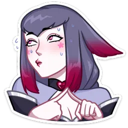 Тёмные Мари и Хидэ Лана Моргана sticker 11