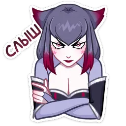 Тёмные Мари и Хидэ Лана Моргана sticker 3