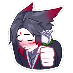 Тёмные Мари и Хидэ Лана Моргана sticker 7