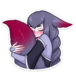 Тёмные Мари и Хидэ Лана Моргана sticker 10