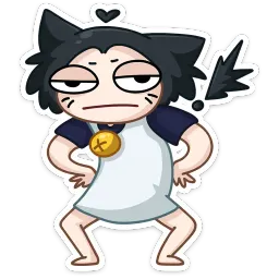 Тёмная Милшу Милшу sticker 11