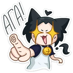 Тёмная Милшу Милшу sticker 3