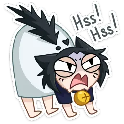 Тёмная Милшу Милшу sticker 4