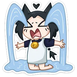 Тёмная Милшу Милшу sticker 8