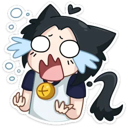 Тёмная Милшу Милшу sticker 9