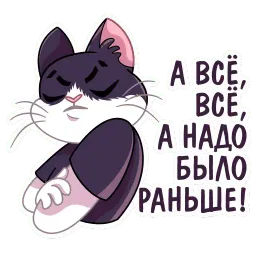 Кот Дайвинчика sticker 11