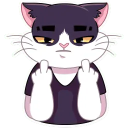Кот Дайвинчика sticker 12