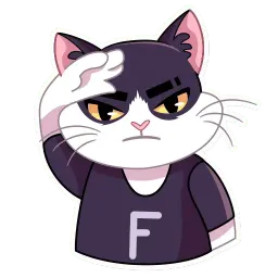 Кот Дайвинчика sticker 10