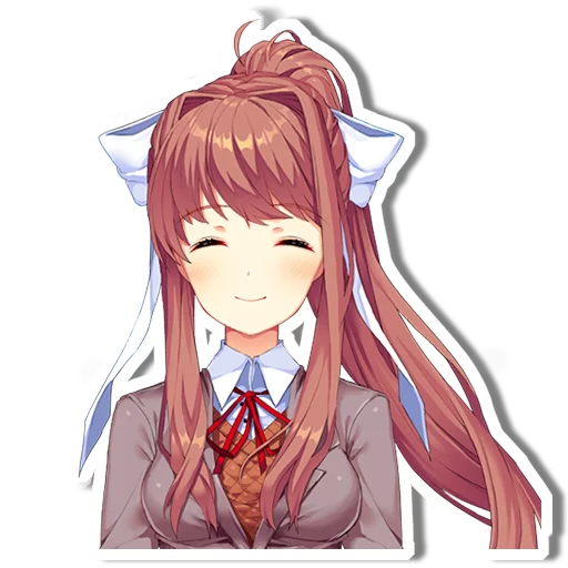 DDLC Monika sticker 2