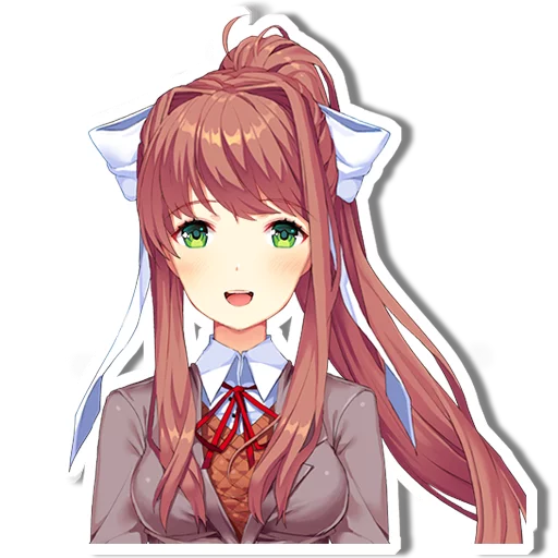 DDLC Monika sticker 4