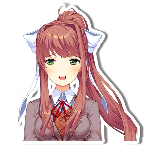 DDLC Monika sticker 5