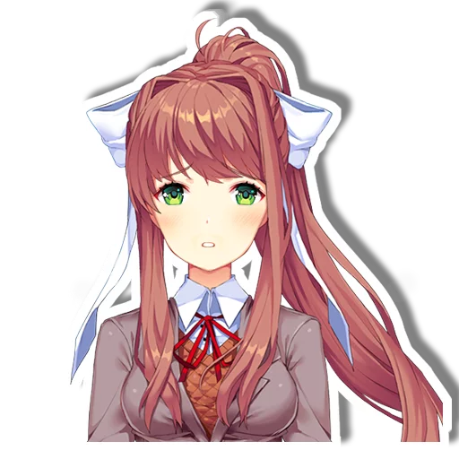 DDLC Monika sticker 6