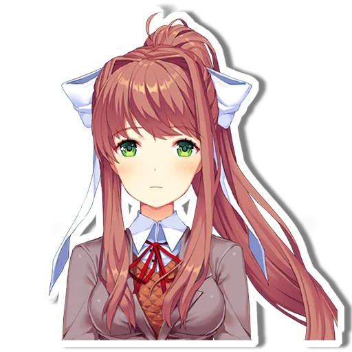 DDLC Monika sticker 7