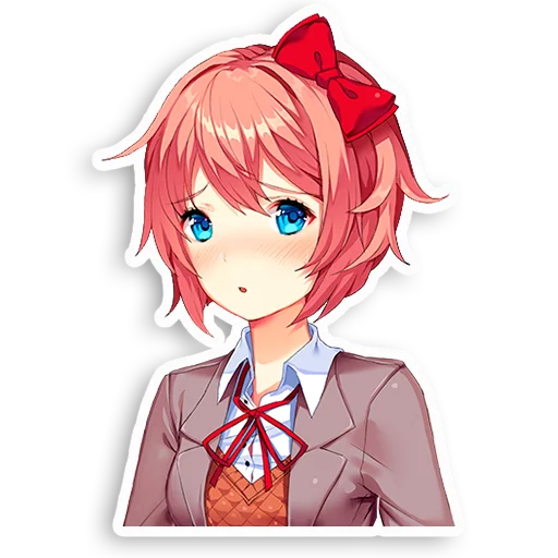 DDLC Sayori sticker 11