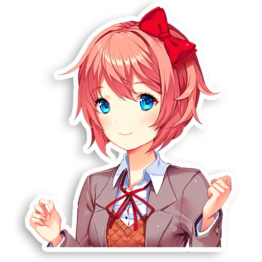 DDLC Sayori sticker 4