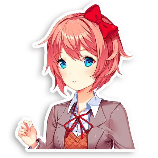 DDLC Sayori sticker 6