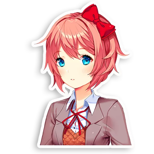 DDLC Sayori sticker 7