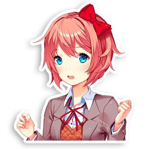 DDLC Sayori sticker 8