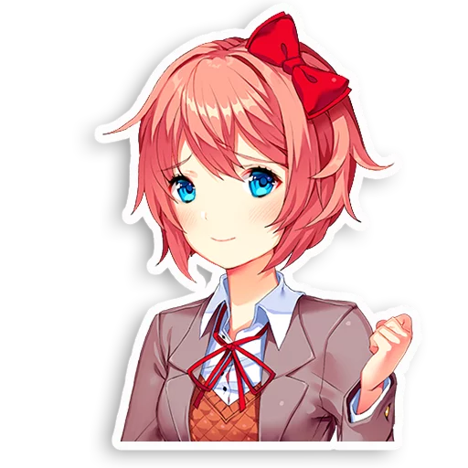 DDLC Sayori sticker 9