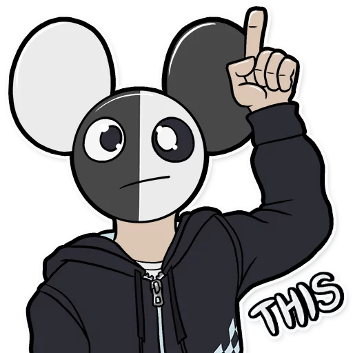 Deadmau5 AR sticker 15