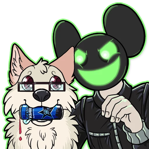Deadmau5 AR sticker 18