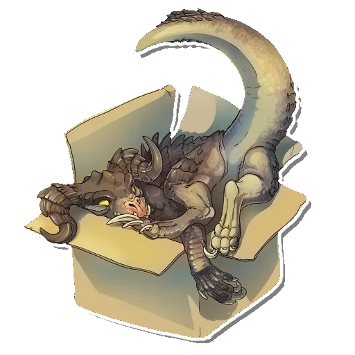 deathclaw sticker 2
