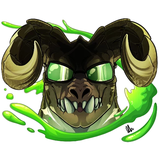 deathclaw sticker 11