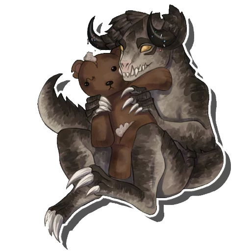 deathclaw sticker 10