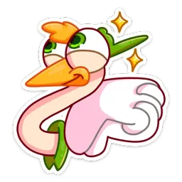 Страус Дели :: @stickroom sticker 11