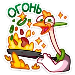 Страус Дели :: @stickroom sticker 12