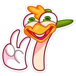Страус Дели :: @stickroom sticker 8
