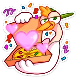 Страус Дели :: @stickroom sticker 10