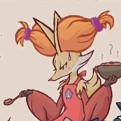 Delphox sticker 2