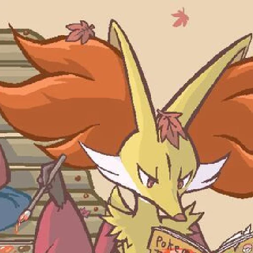 Delphox sticker 8