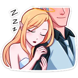 Демон и Ангелица Ник Толабов sticker 12