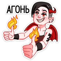 Деймония sticker 11