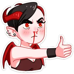 Деймония sticker 6